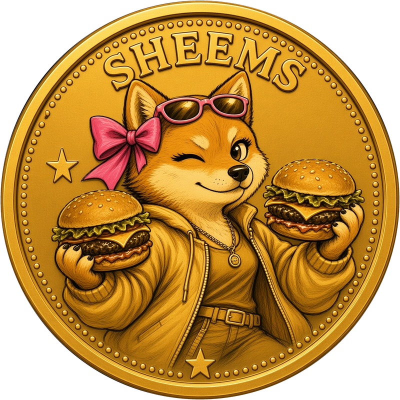 SHEEMS gold coin