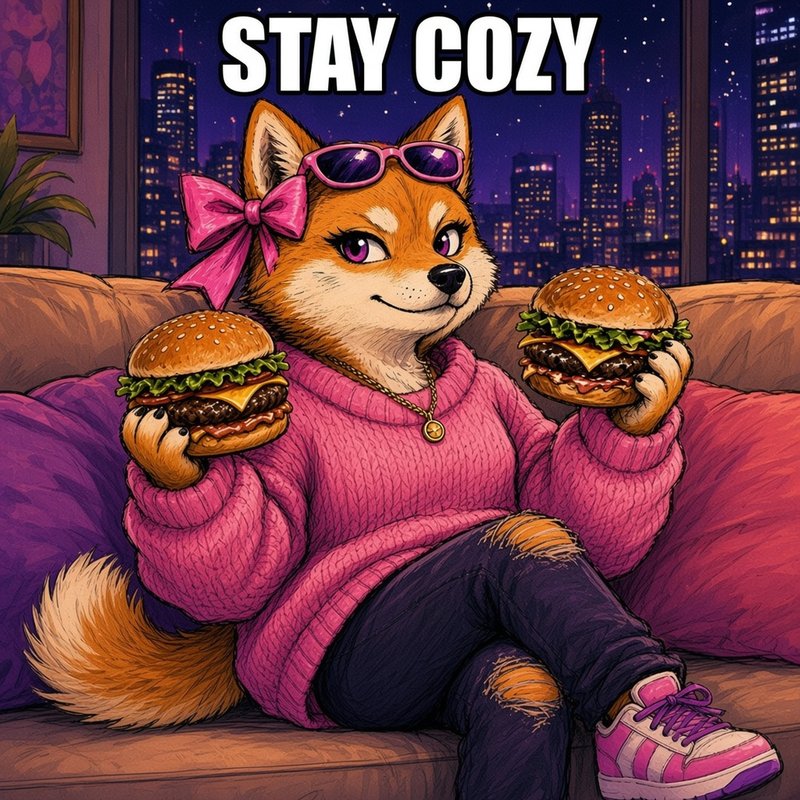 Stay cozy meme