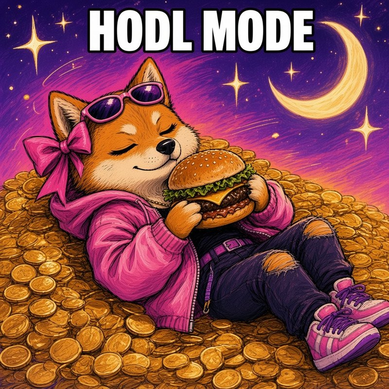 HODL mode meme