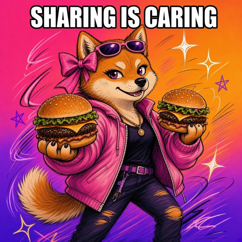 Sharing is caring meme